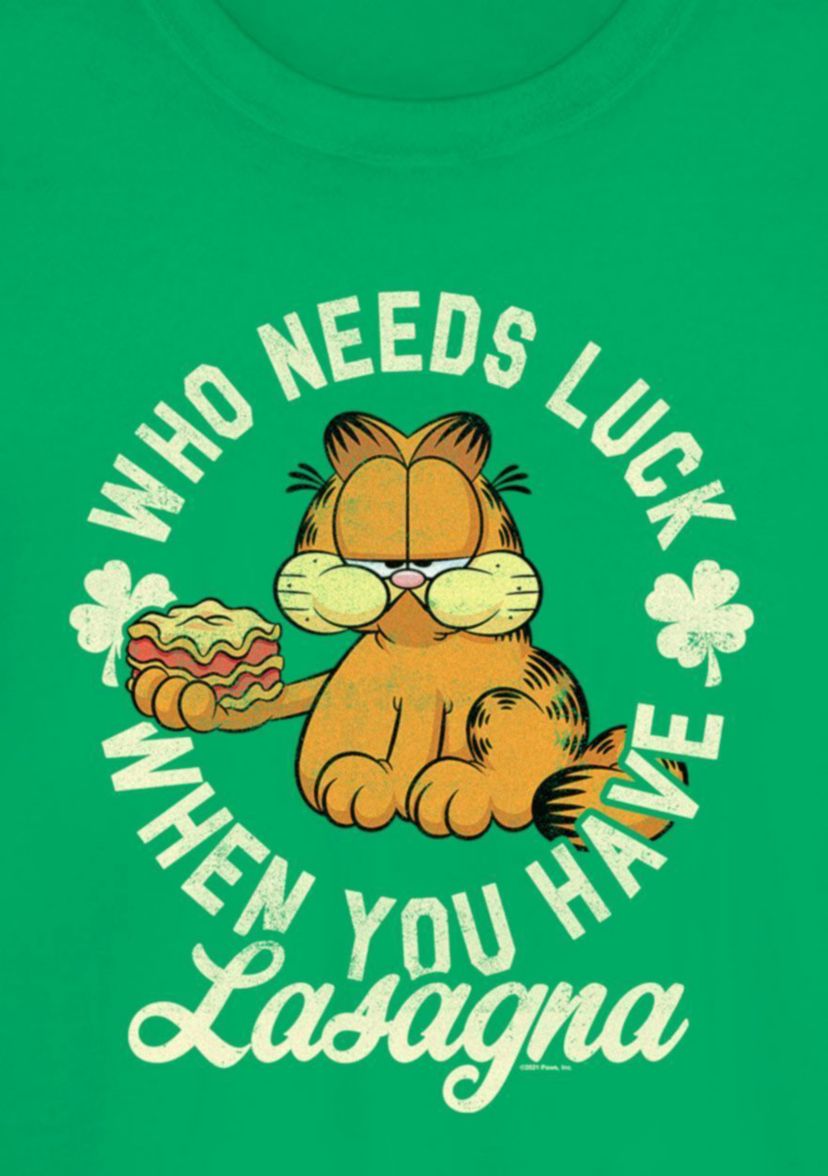 Lasagna Luck Graphic T-Shirt