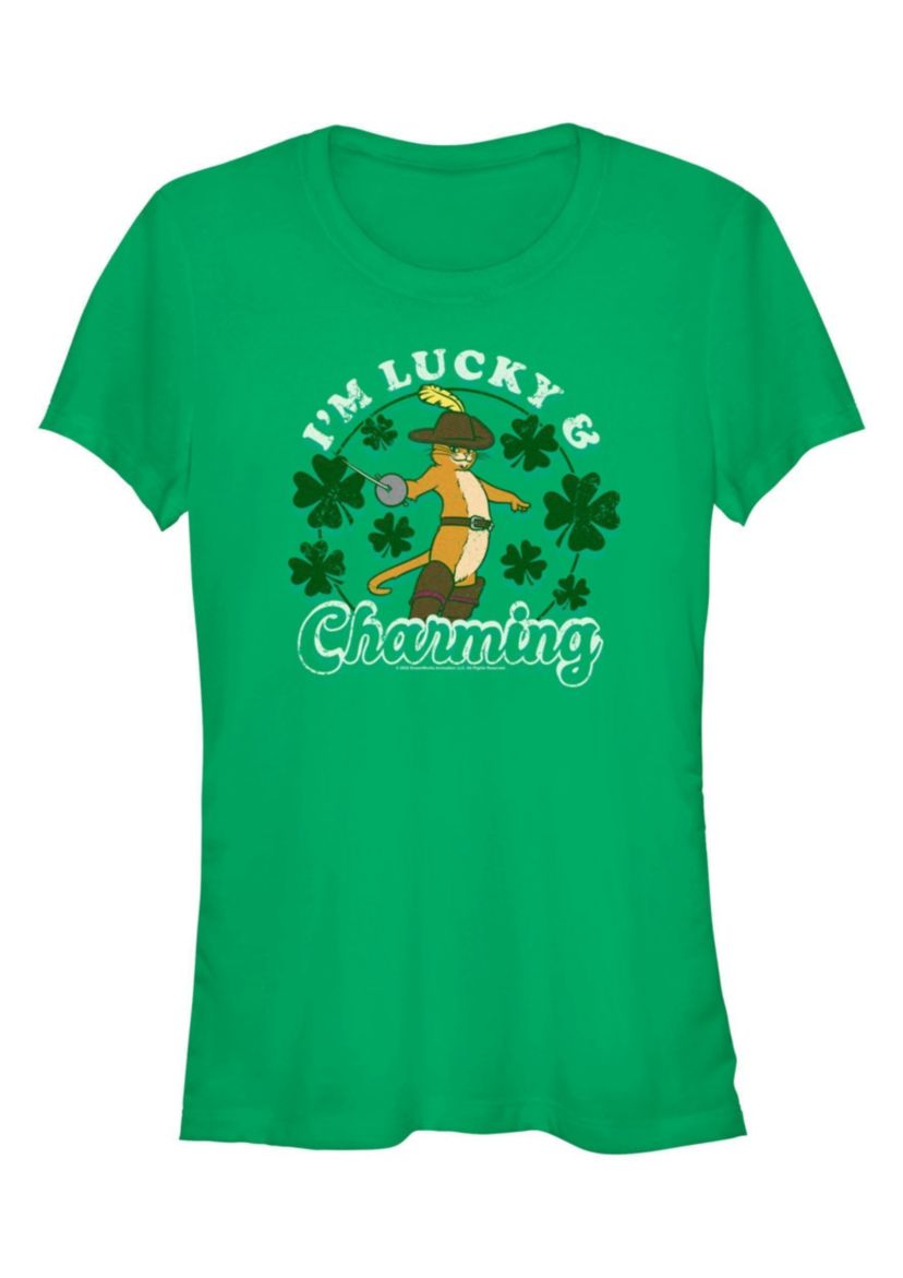 Lucky Puss Graphic T-Shirt