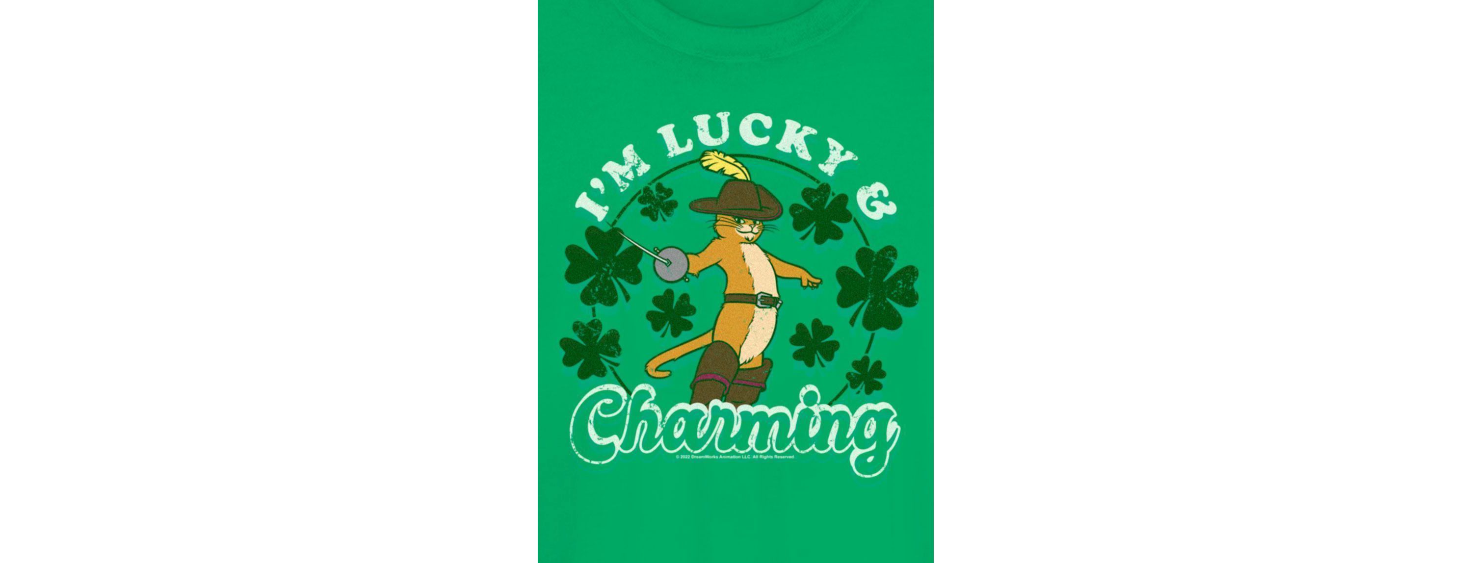 Lucky Puss Graphic T-Shirt