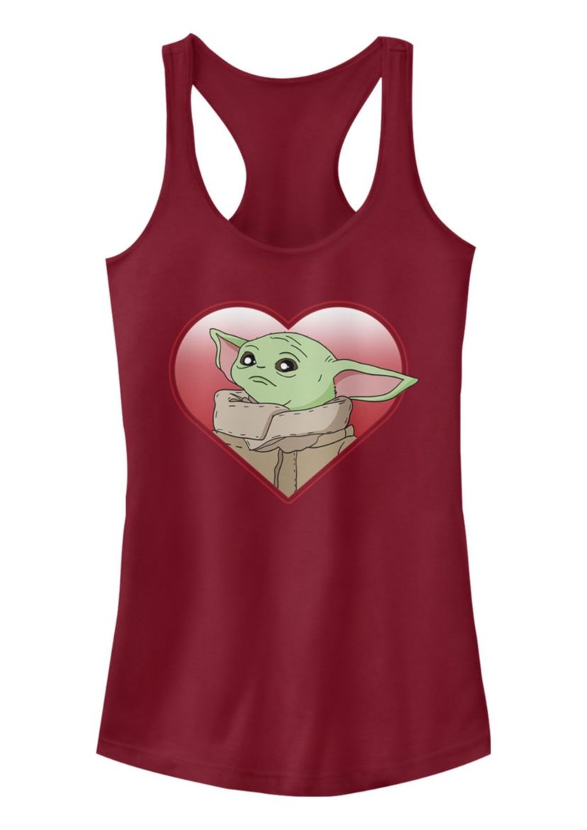 Heart Yoda Graphic Tank