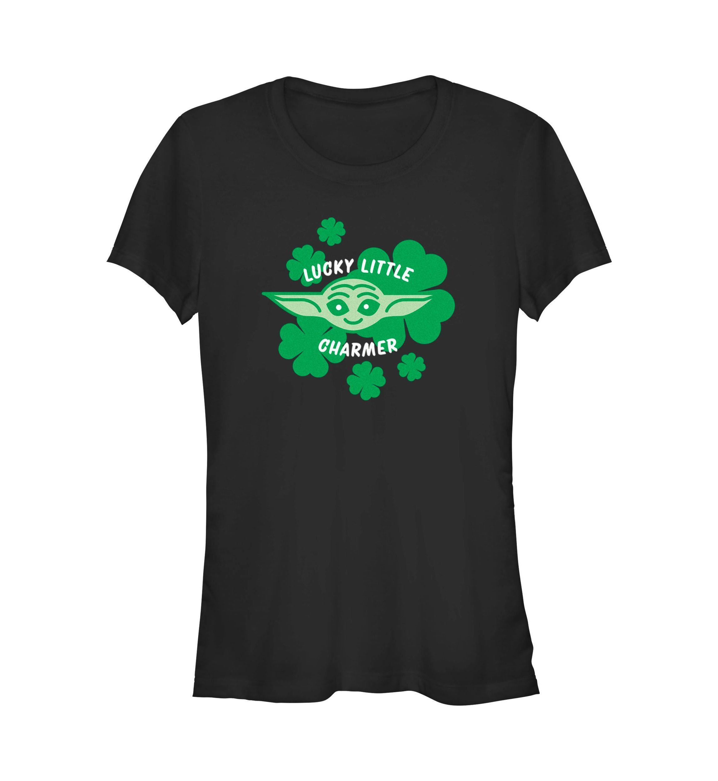 Lucky Charmer Clovers Graphic T-Shirt