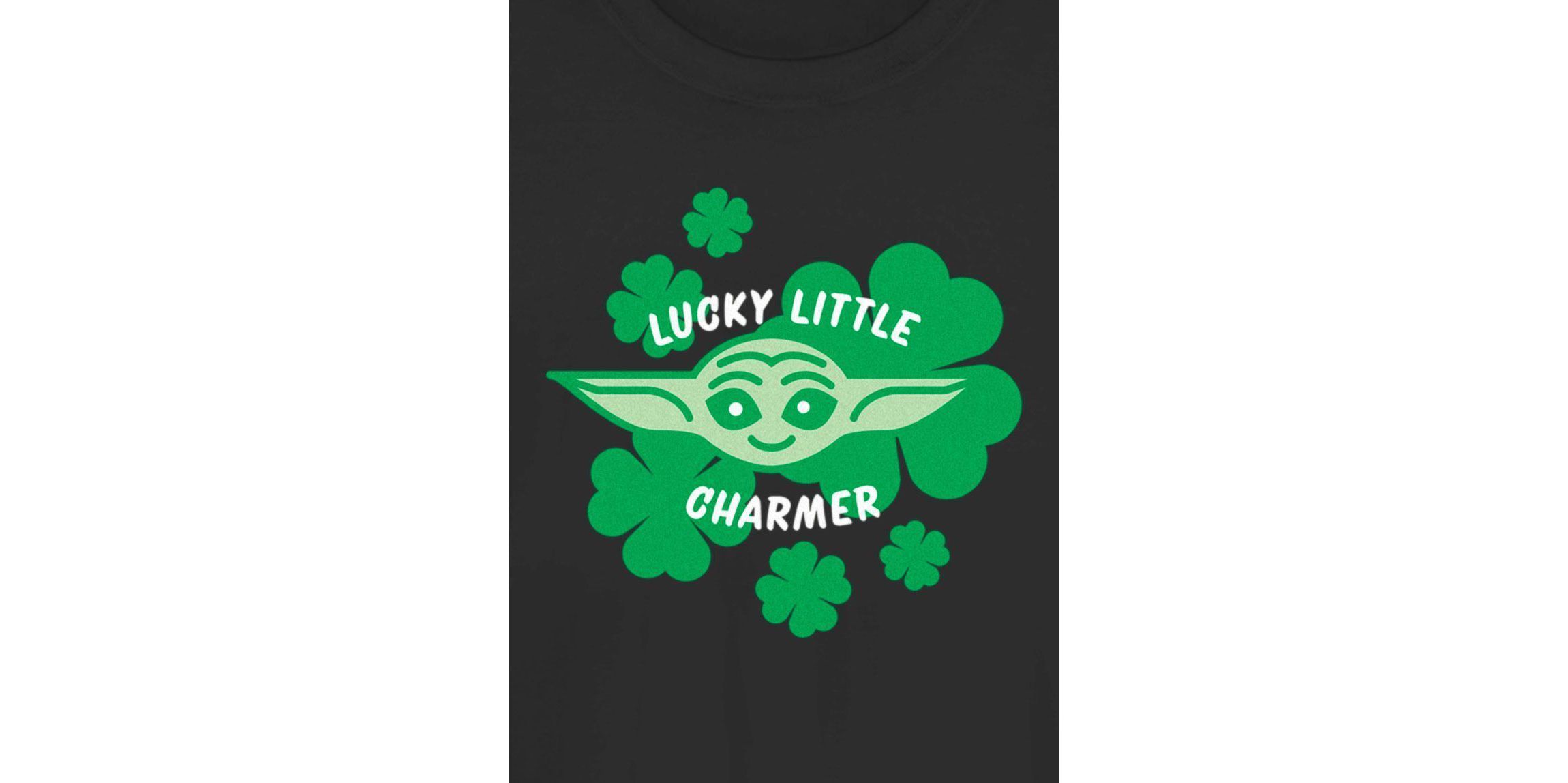 Lucky Charmer Clovers Graphic T-Shirt