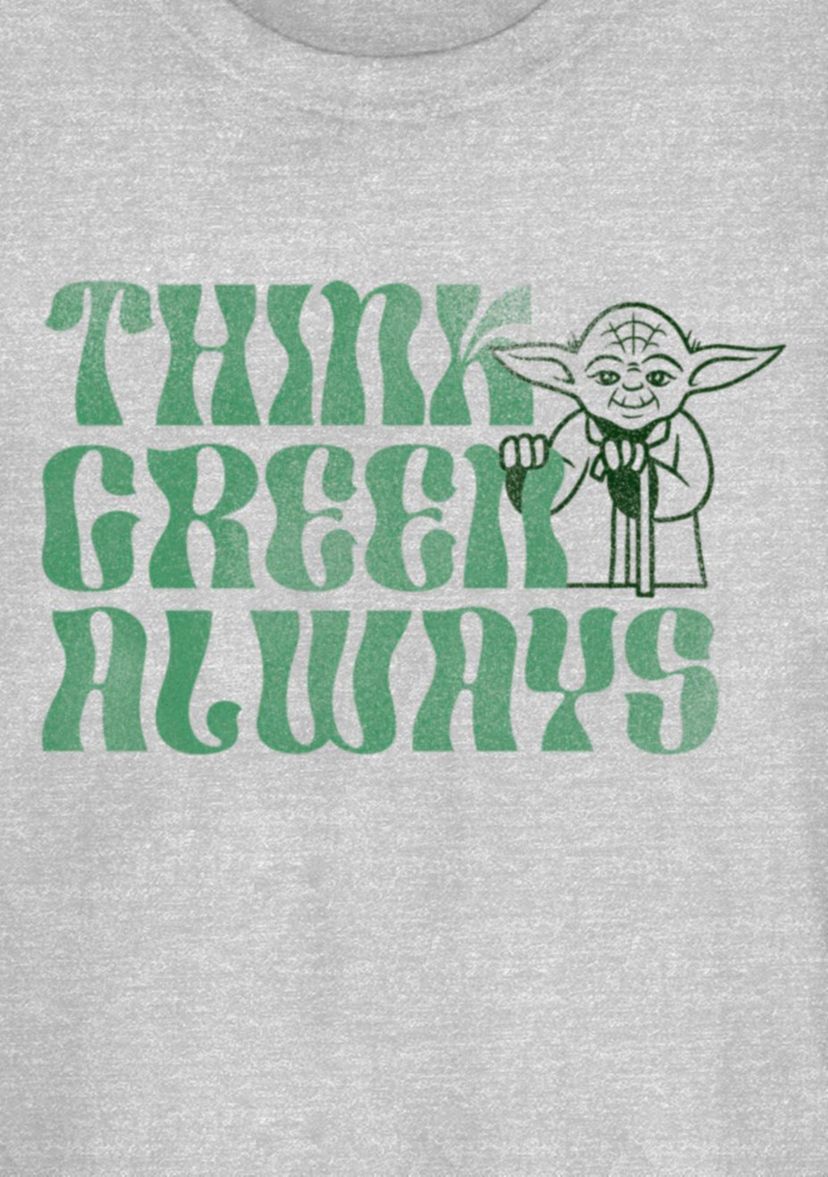 Think Green Always Graphic T-Shirt