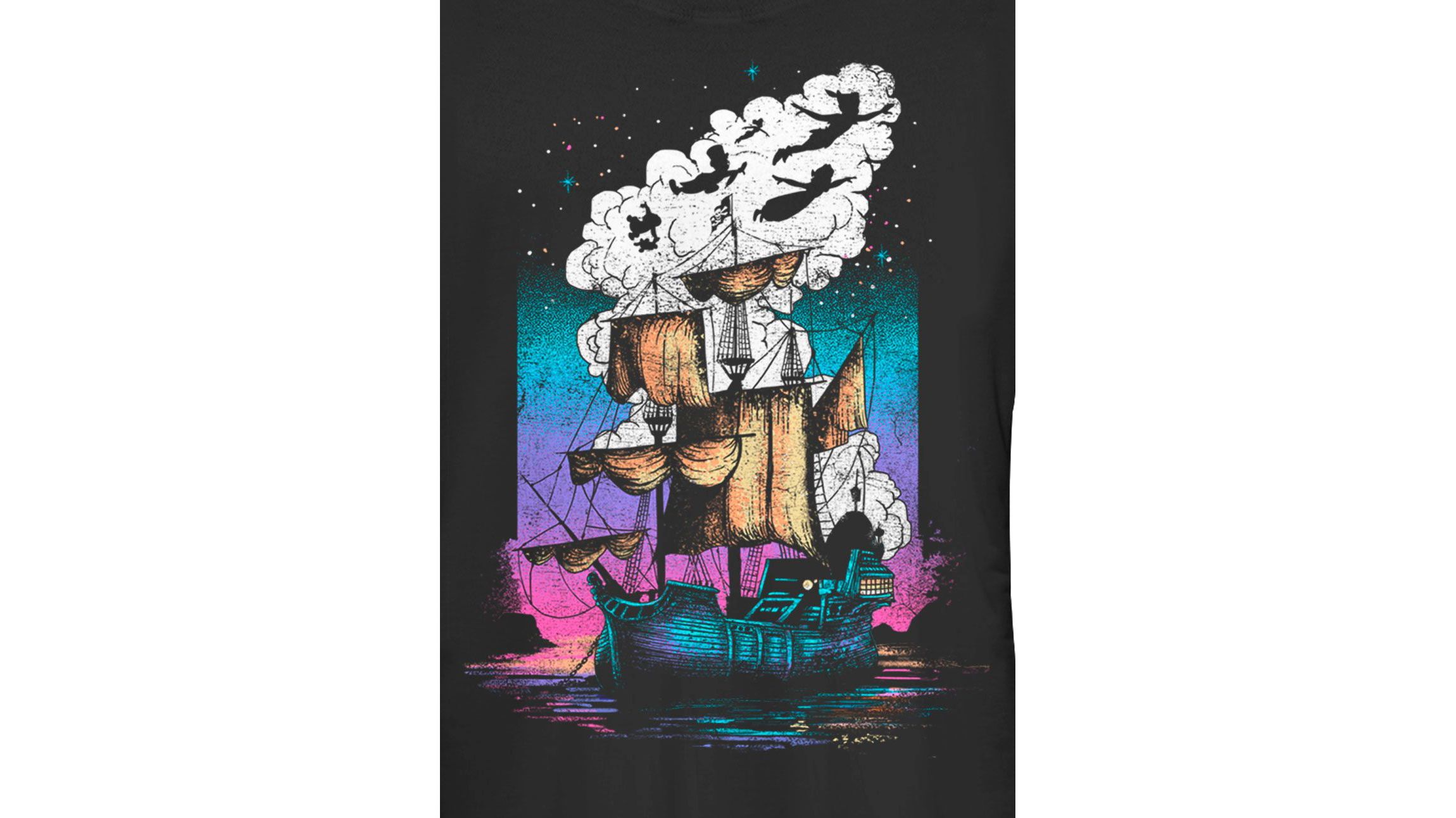 Pirate Ship Graphic T-Shirt