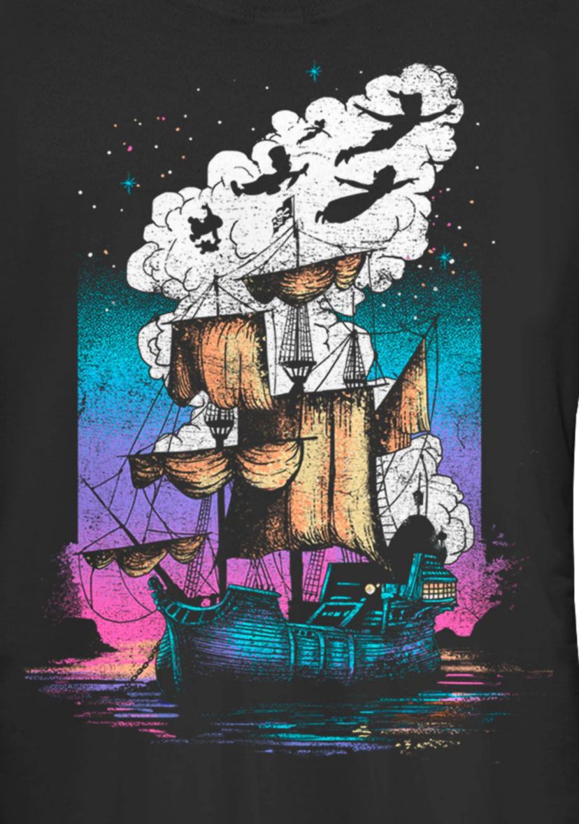 Pirate Ship Graphic T-Shirt