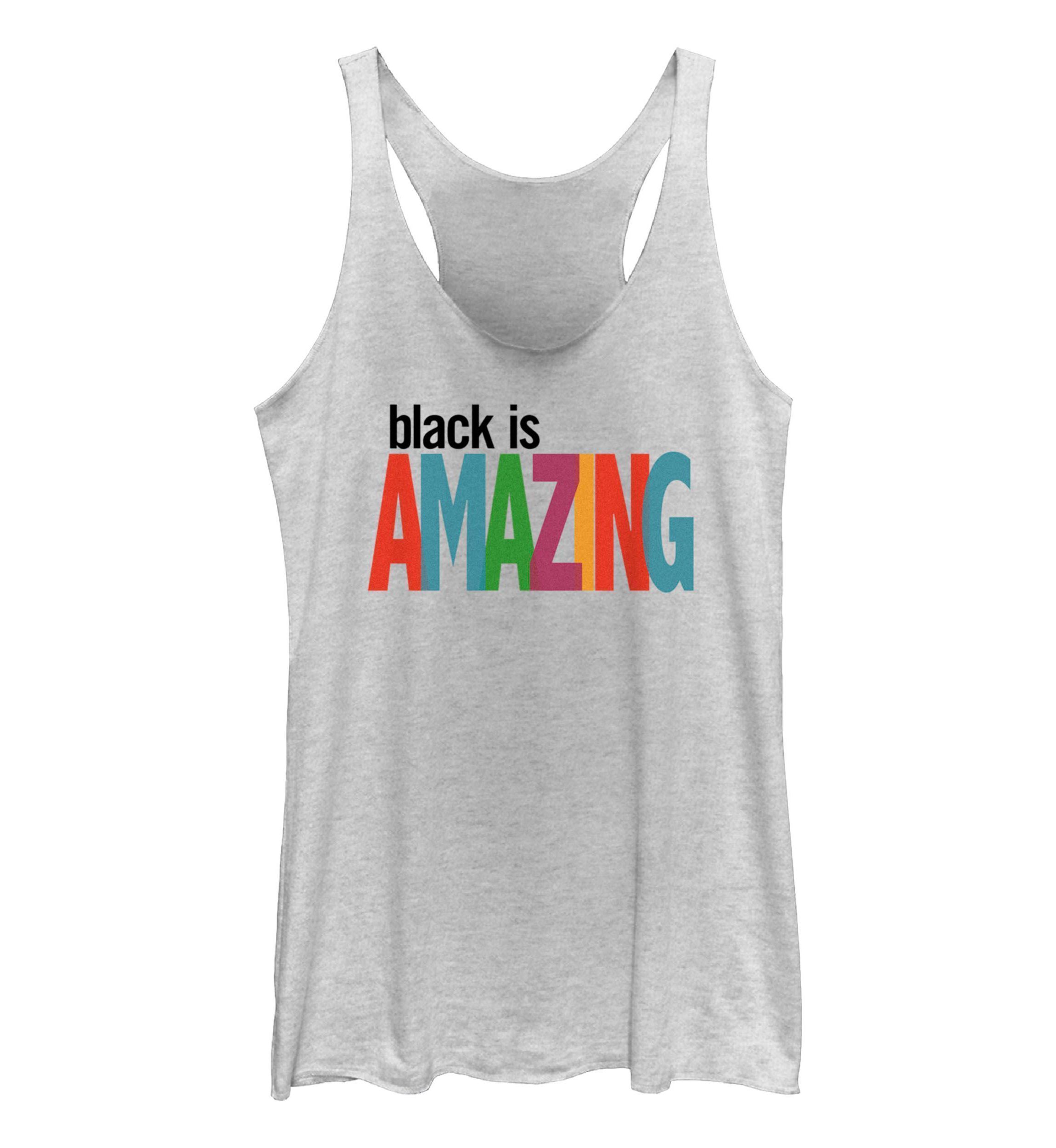 Black Is Amazing Graphic Tank