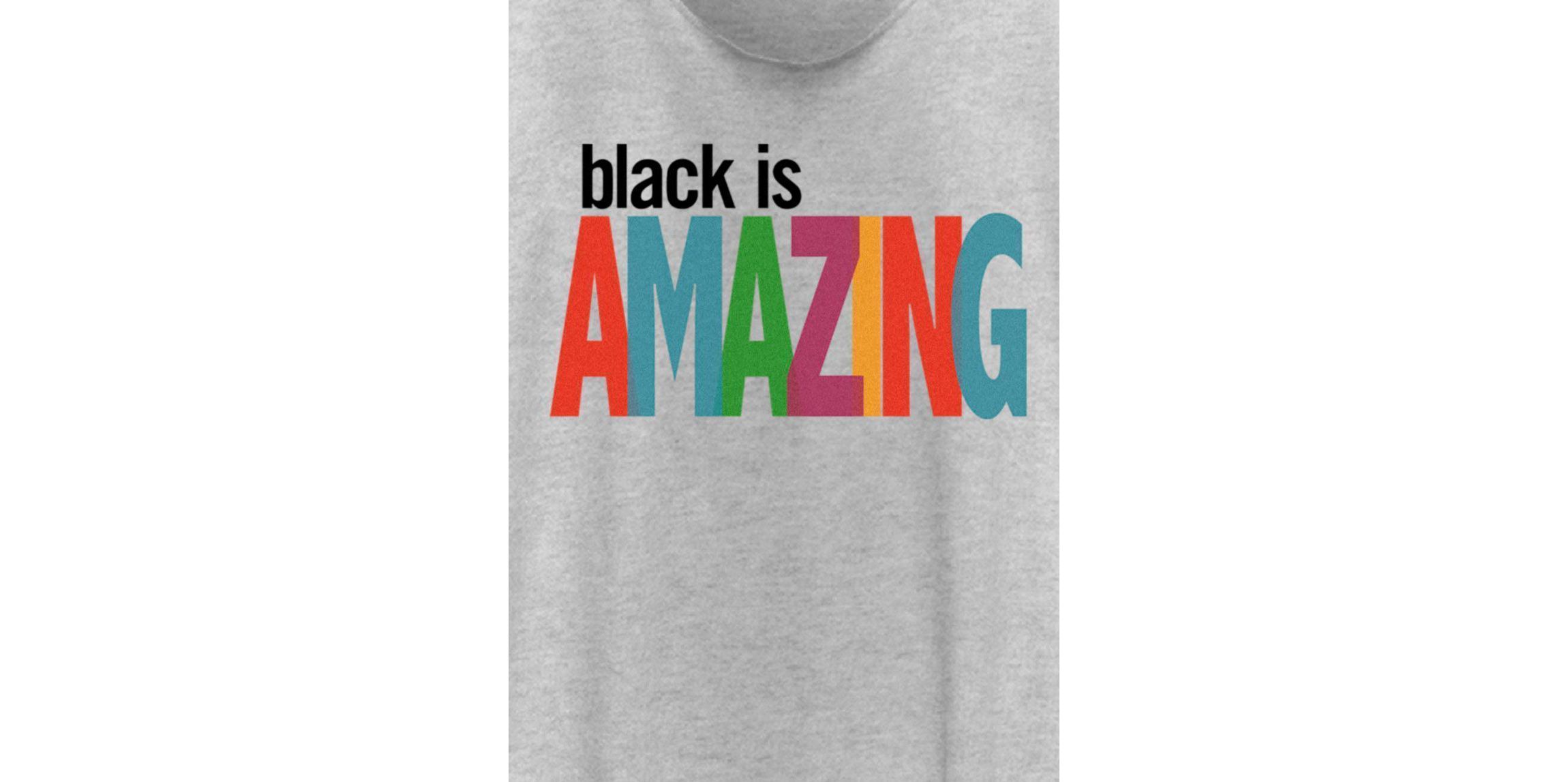 Black Is Amazing Graphic Tank