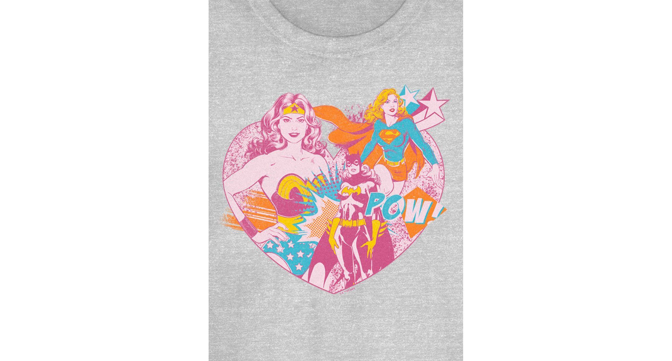 Dc Heart Ladies Graphic T-Shirt