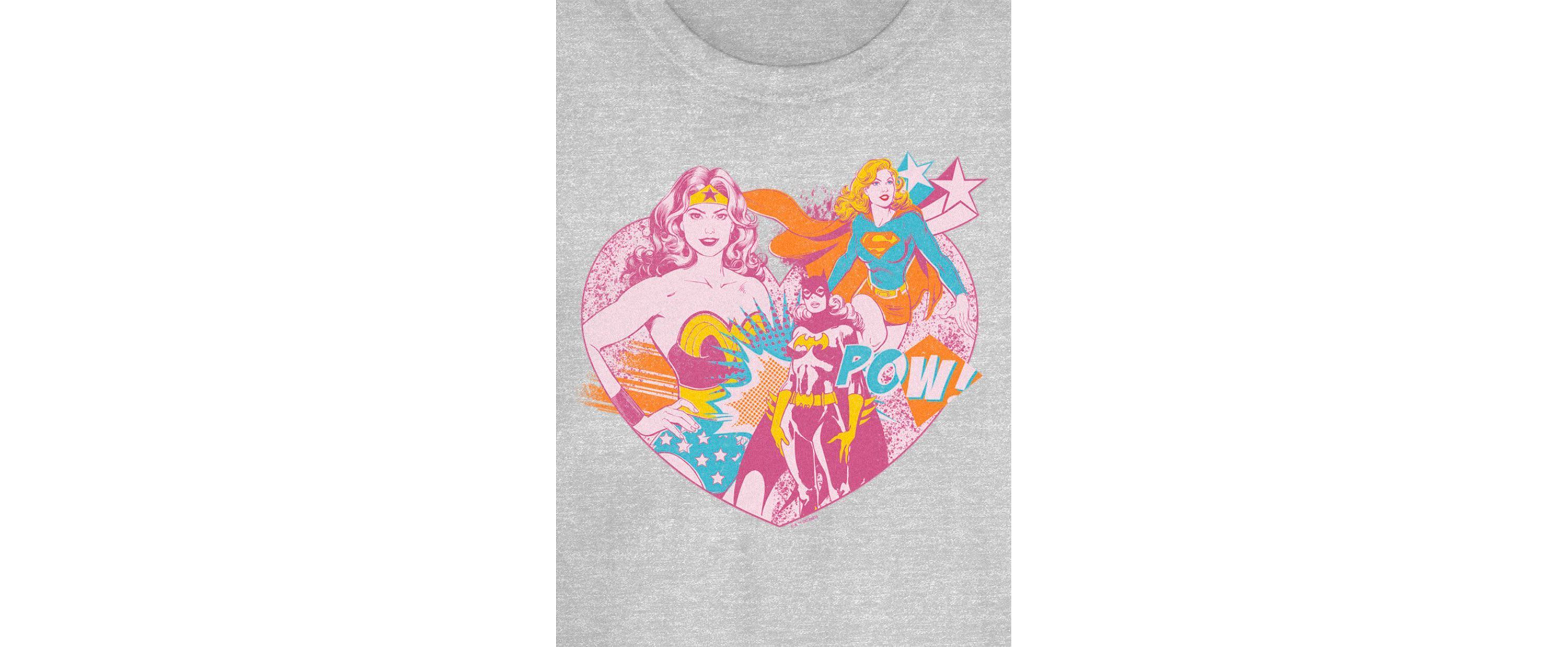 Dc Heart Ladies Graphic T-Shirt
