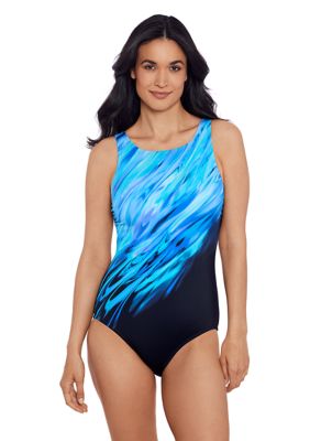 Women s Petite Athletic Swimwear