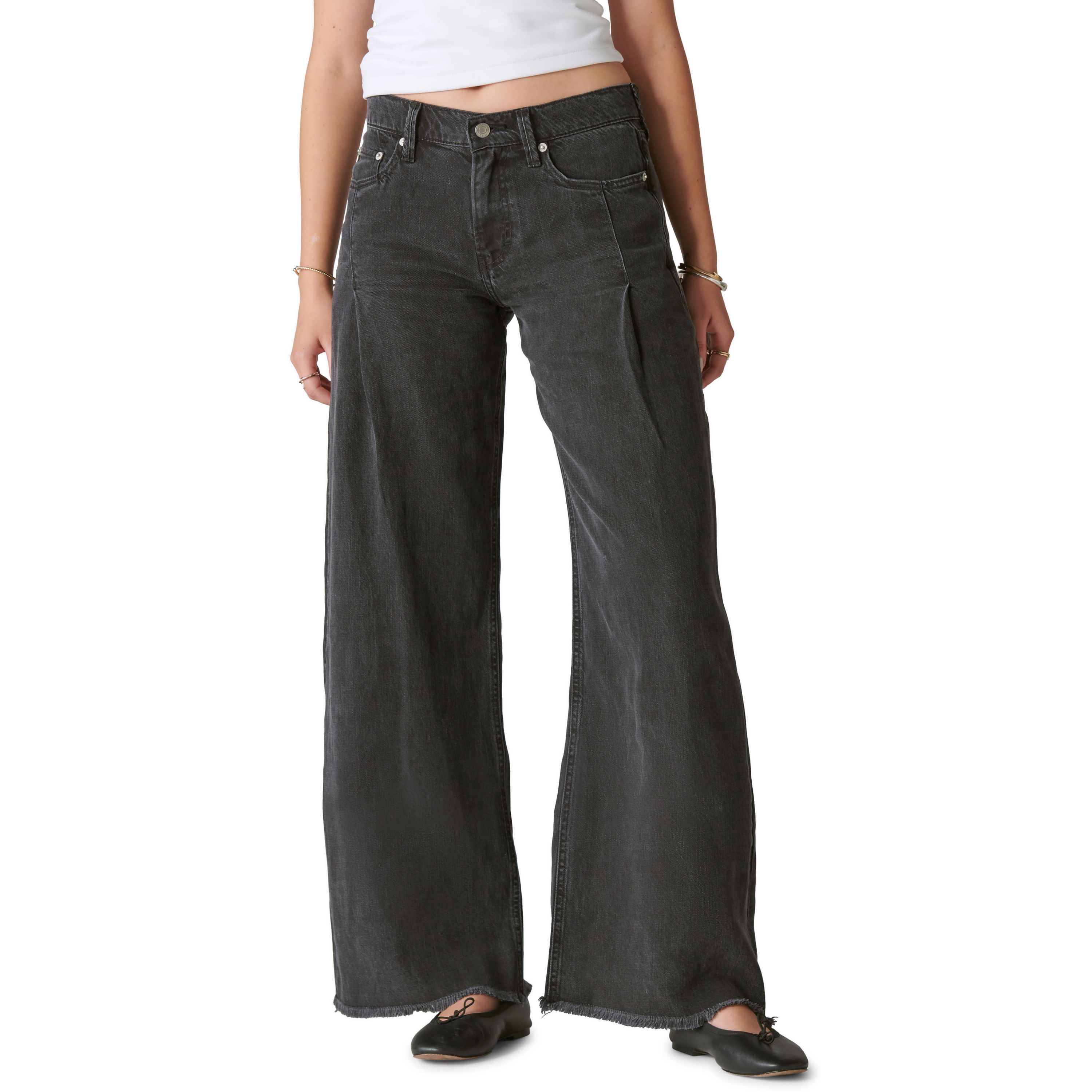 LIQUID DENIM LUXE PALAZZO