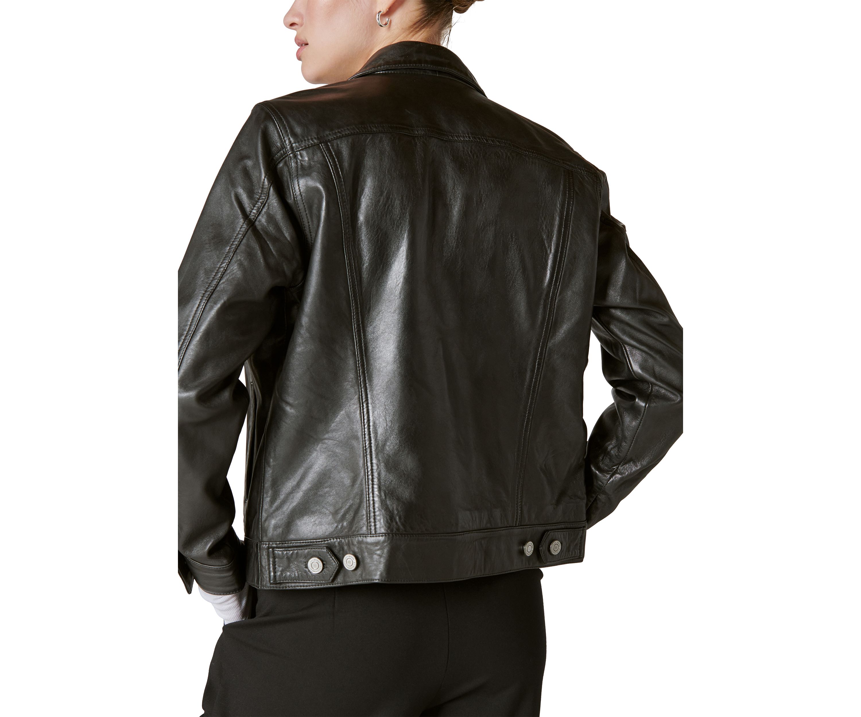 Leather Trucker Jacket