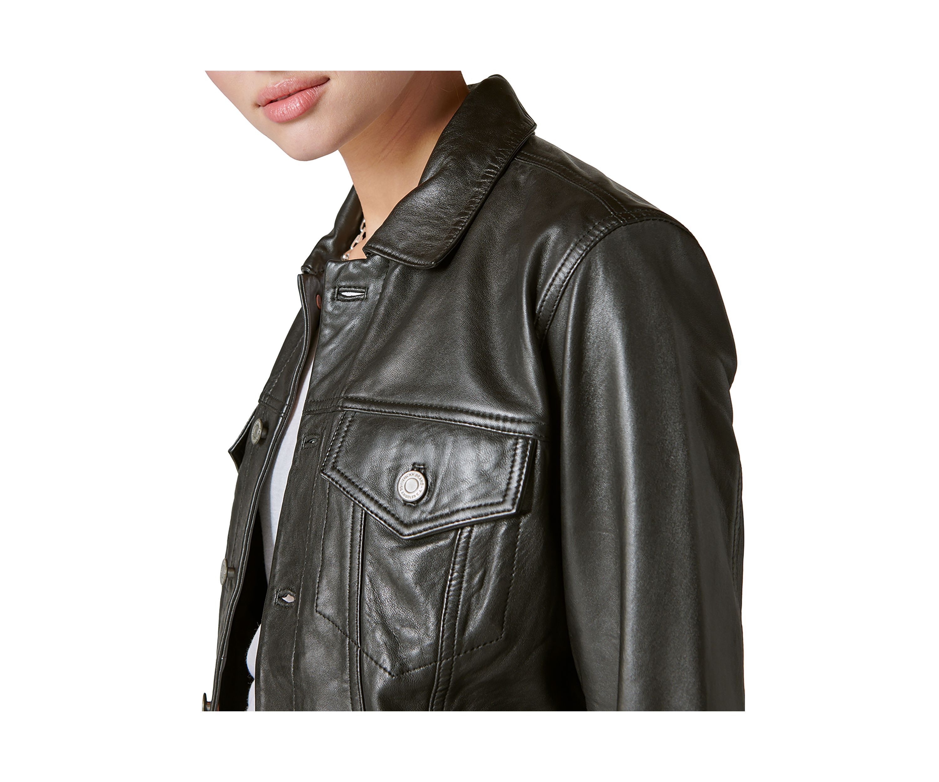 Leather Trucker Jacket