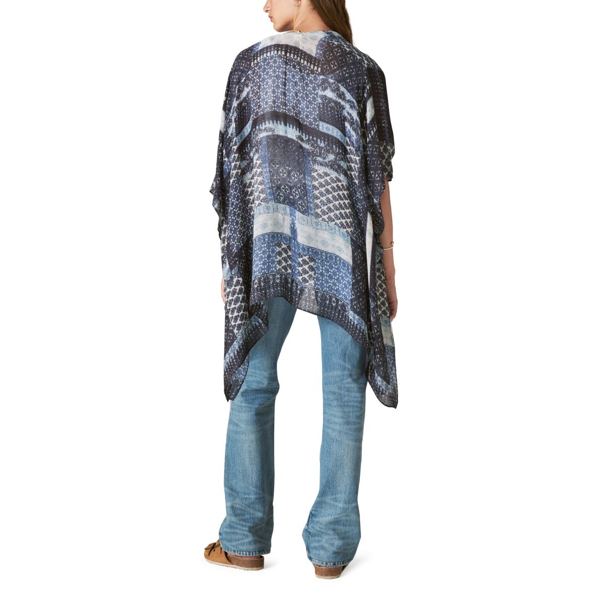 PATCHWORK LIGHTWEIGHT KIMONO