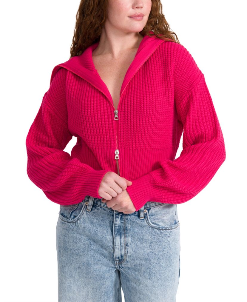 7.7 COLLAR ZIP SWEATER
