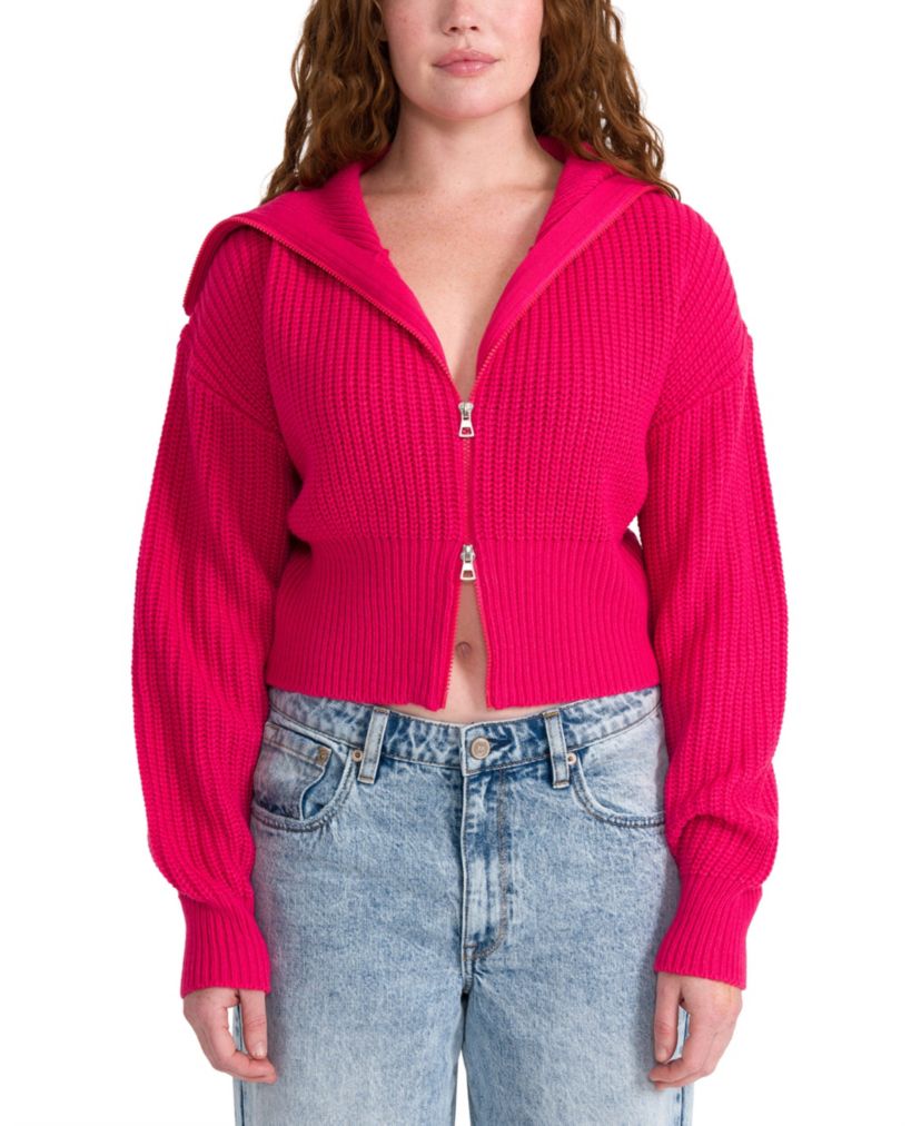 7.7 COLLAR ZIP SWEATER