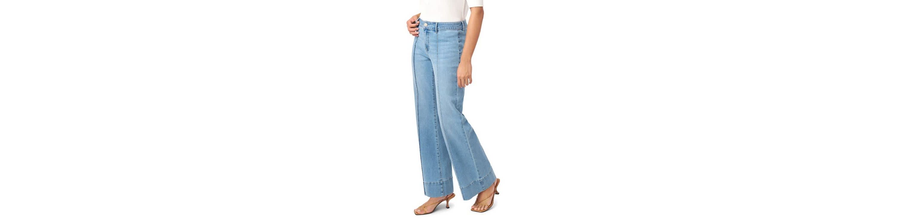Pintuck Wide Leg