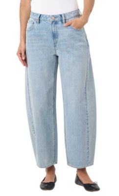 Seven7 Women's Barrel Jean, 14