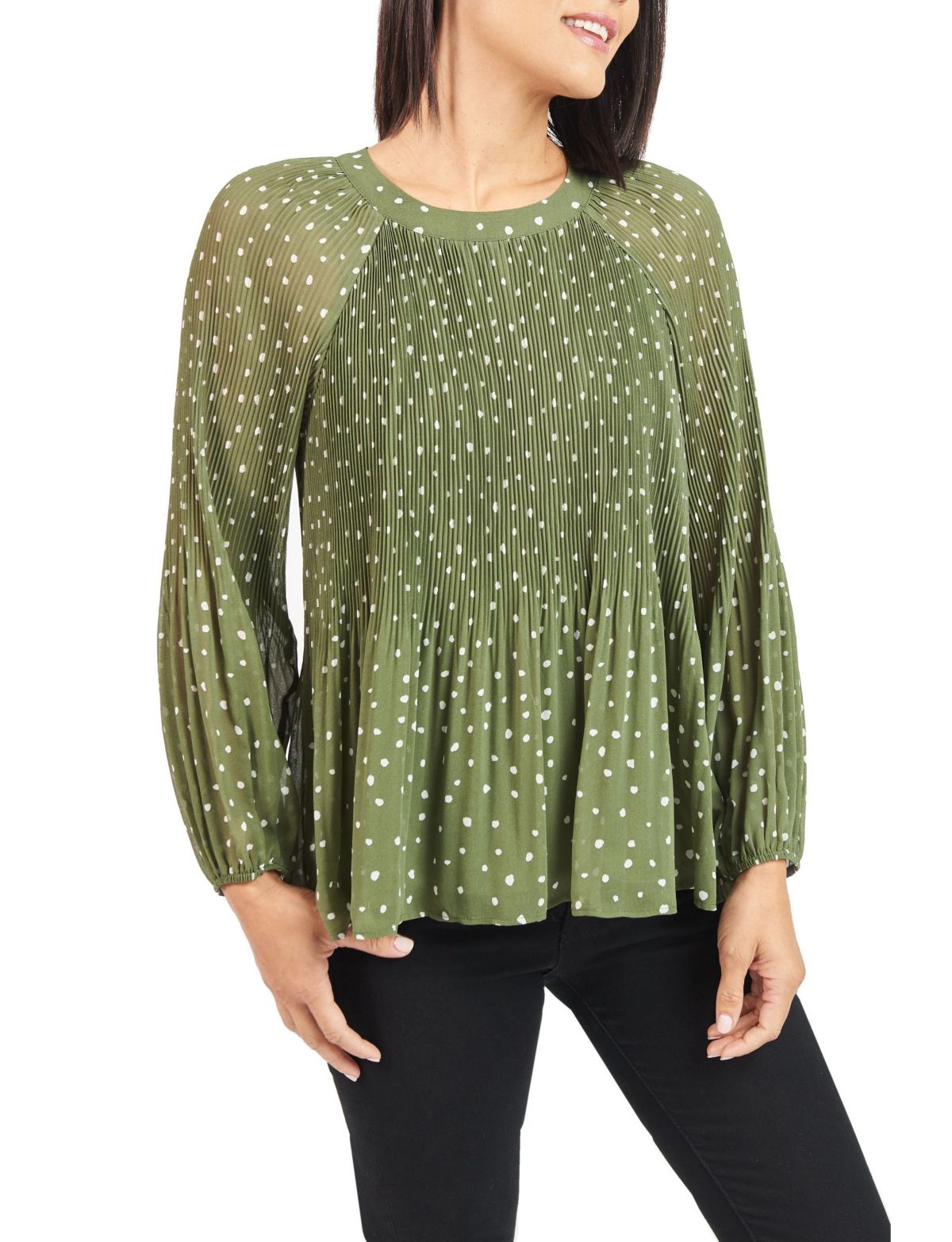 Long Sleeve Blouse Top