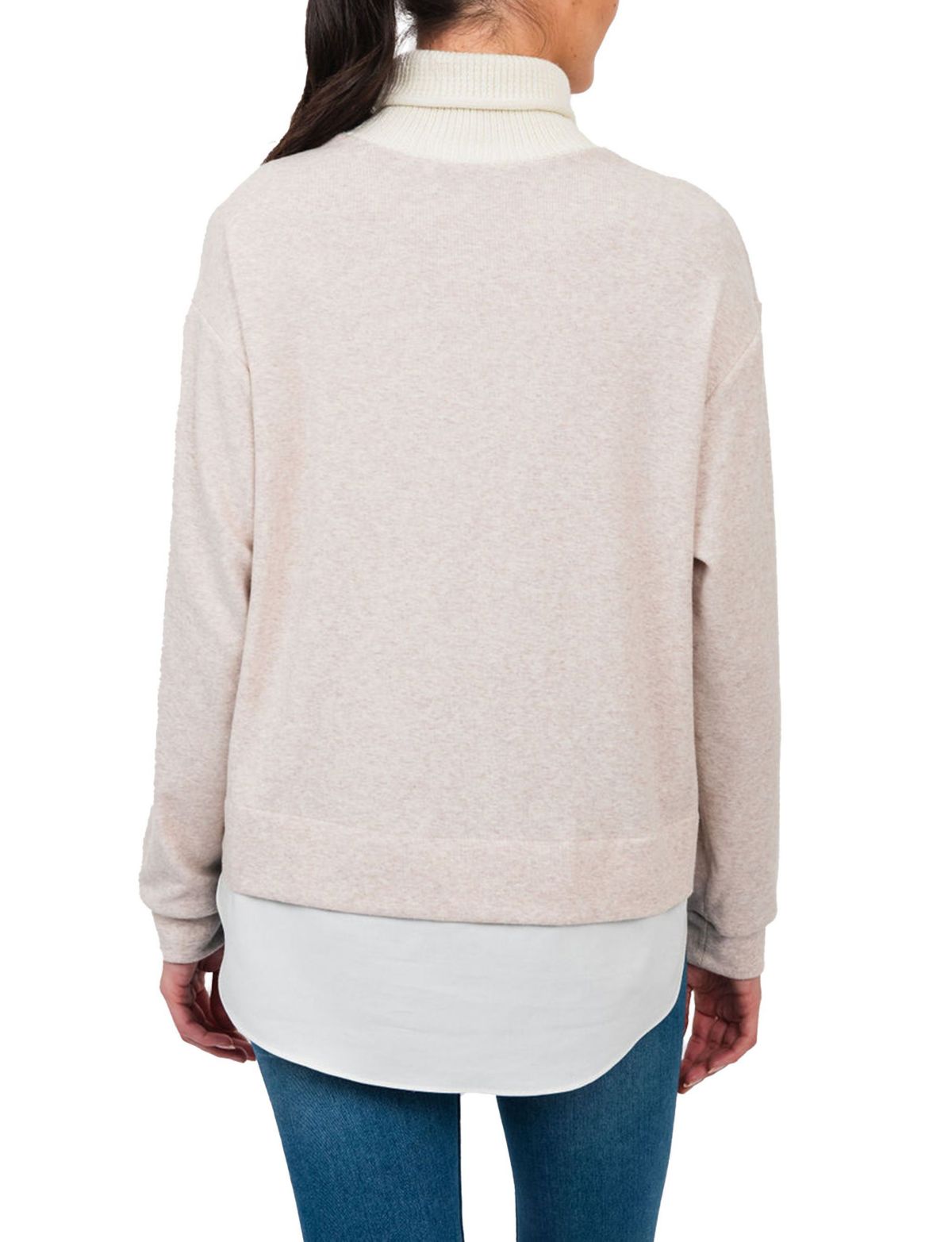 Two-In-One Turtleneck Sweater