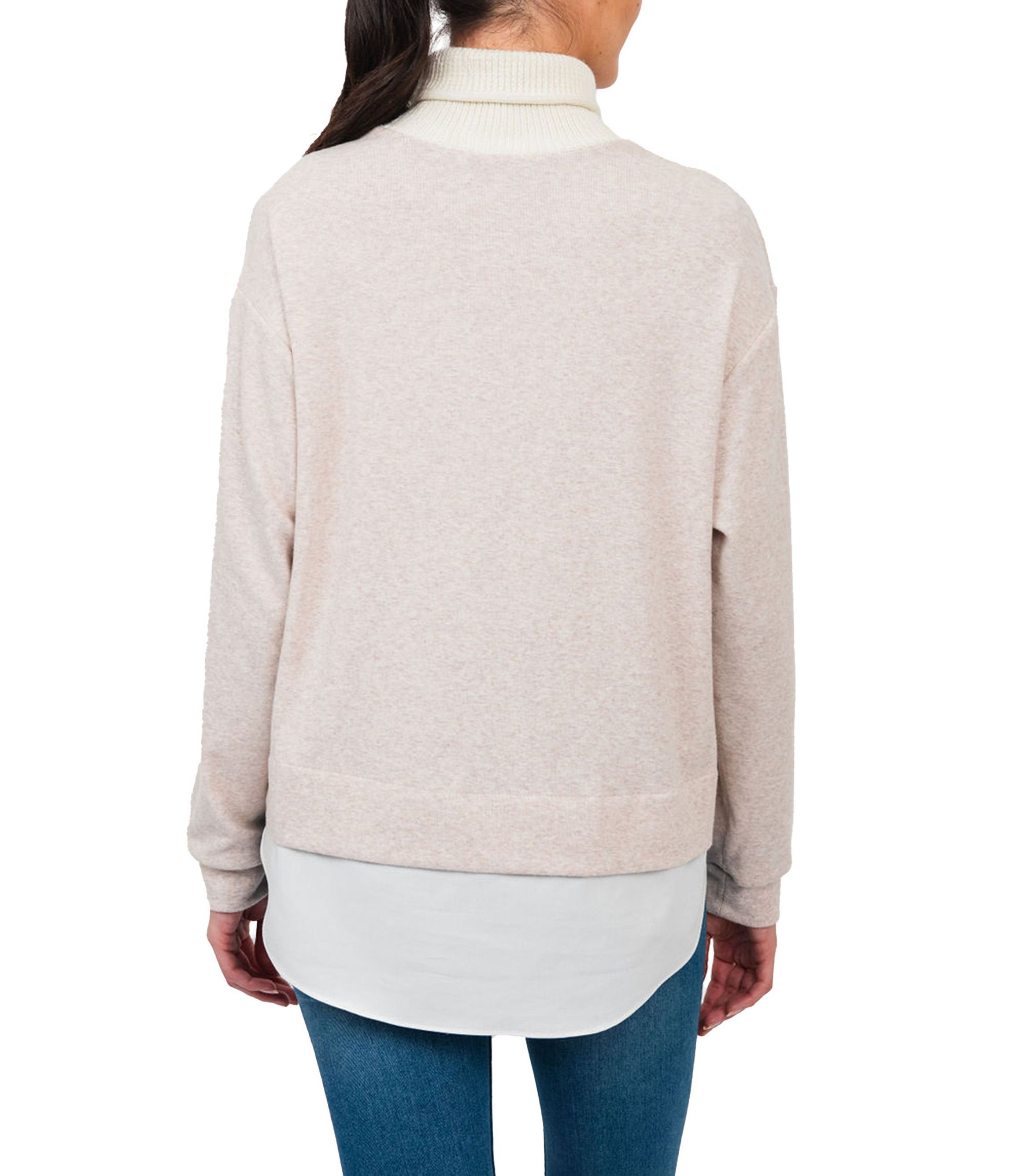 Two-In-One Turtleneck Sweater