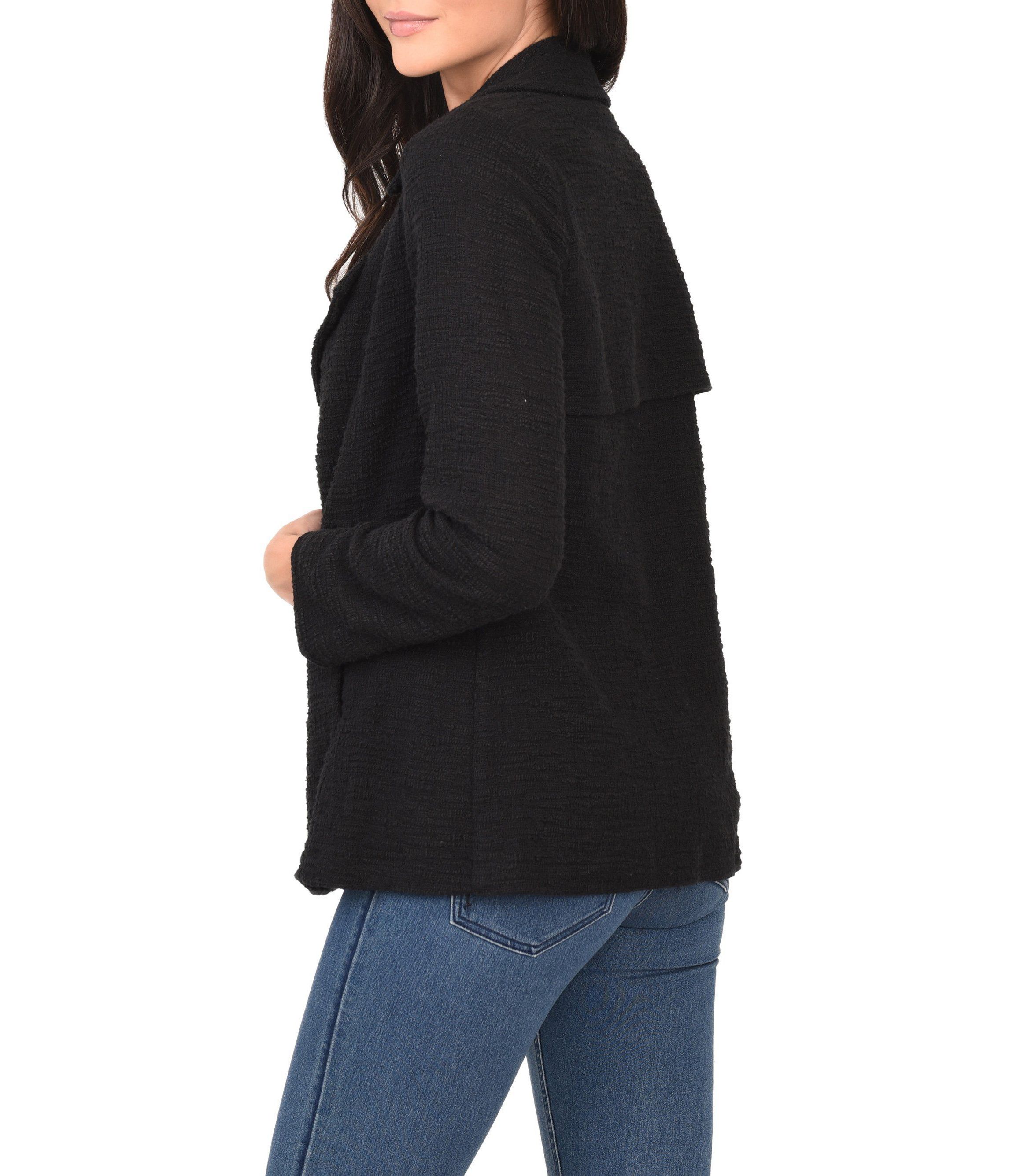Asymmetrical Knit Blazer