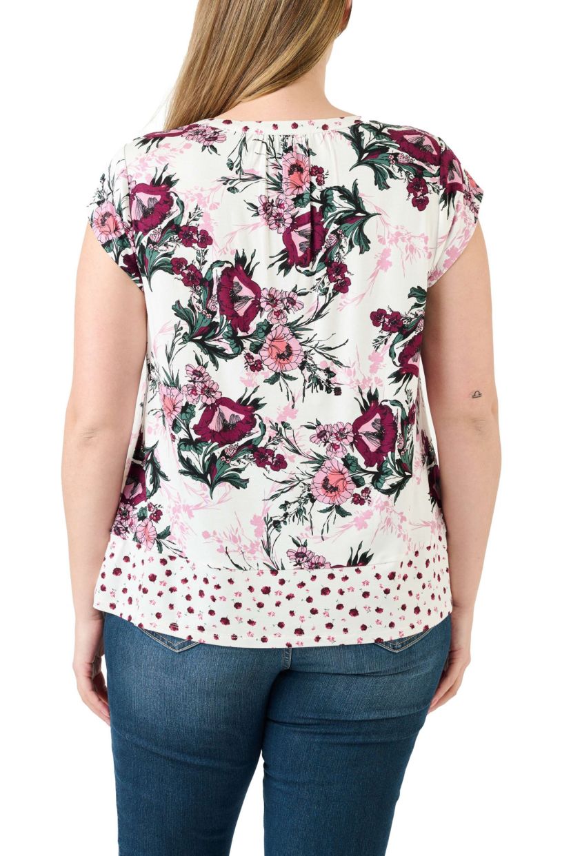 Boho Blouse with Tassels (Plus Size)