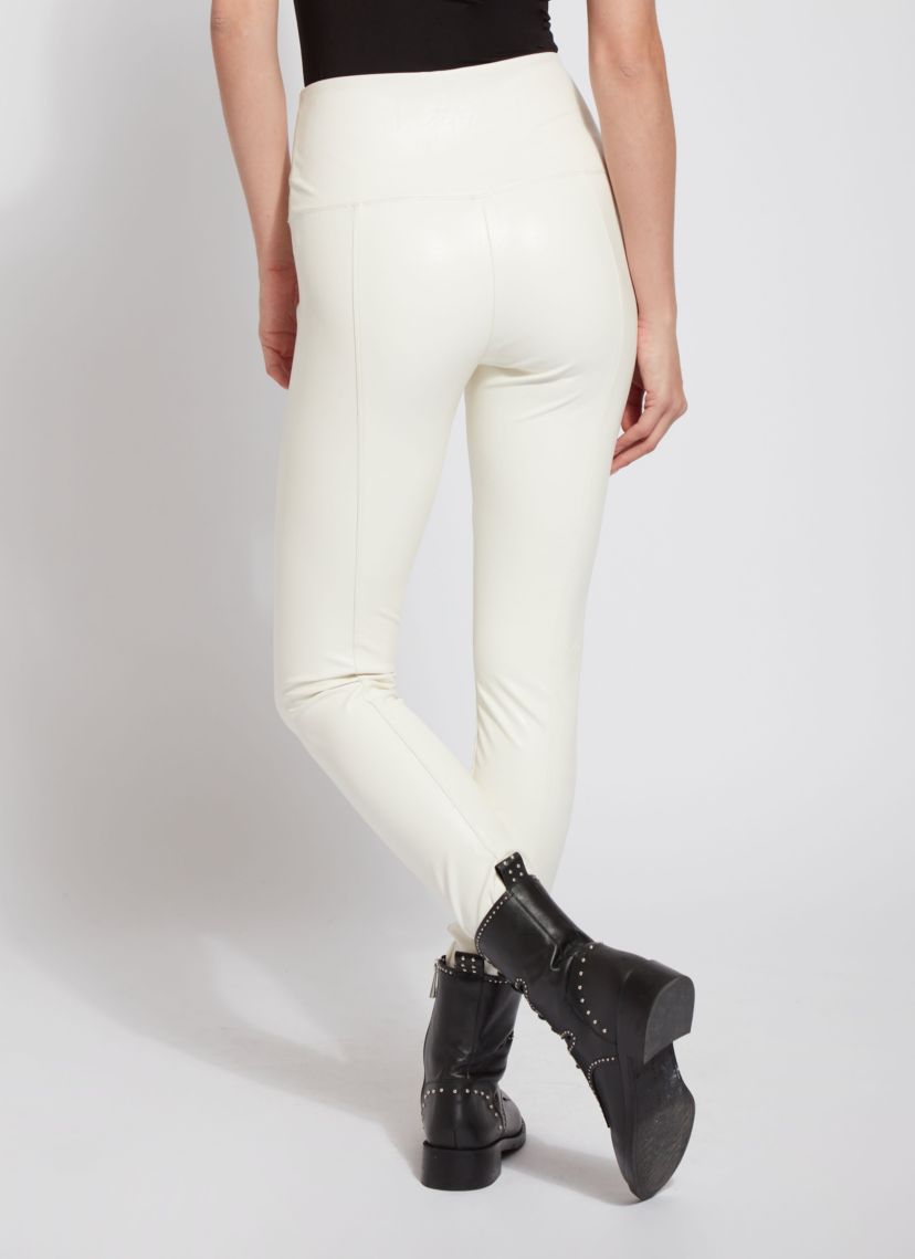 Textured Leather Legging