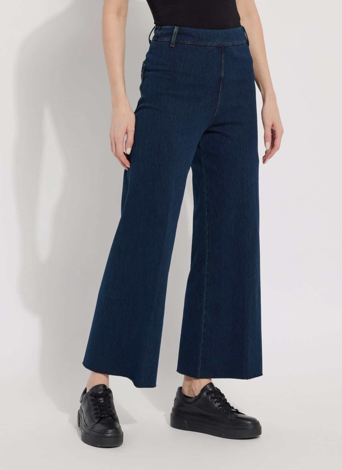 Erin Hi Waist Wide Leg Denim Curvy