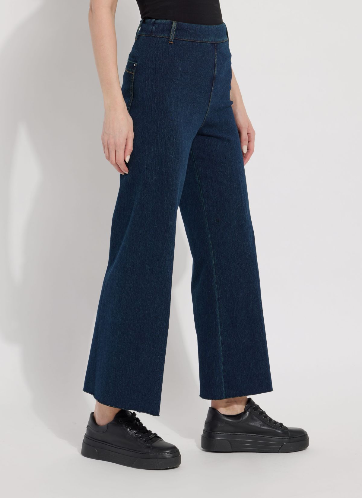 Erin Hi Waist Wide Leg Denim Curvy