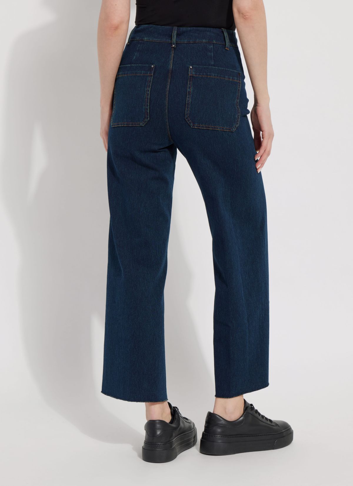 Erin Hi Waist Wide Leg Denim Curvy
