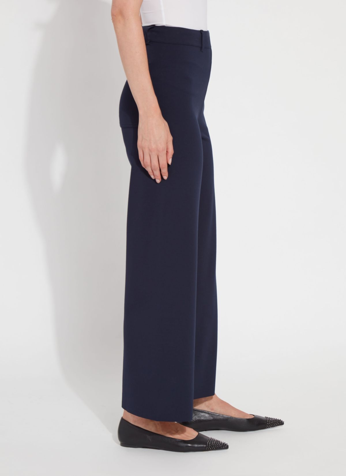 Erin Hi Waist Wide Leg Ponte