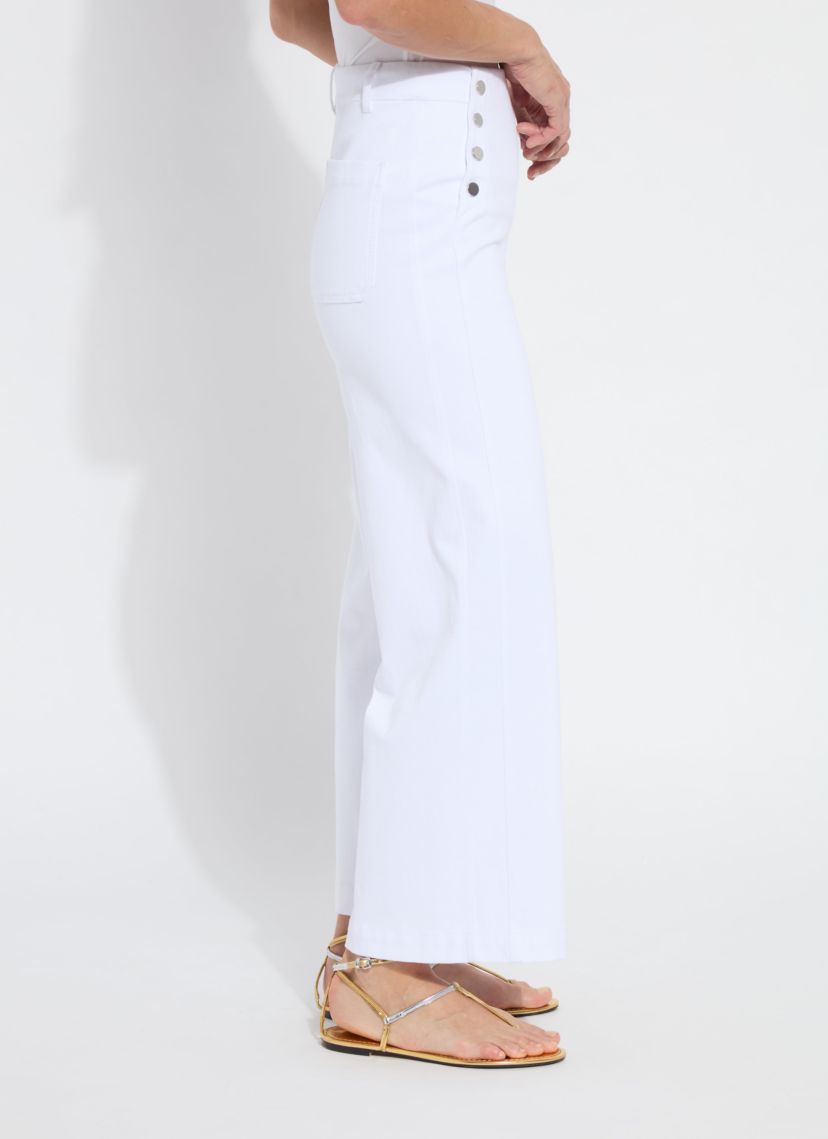 Mallory Sailor Hi Waist Wide Leg Denim