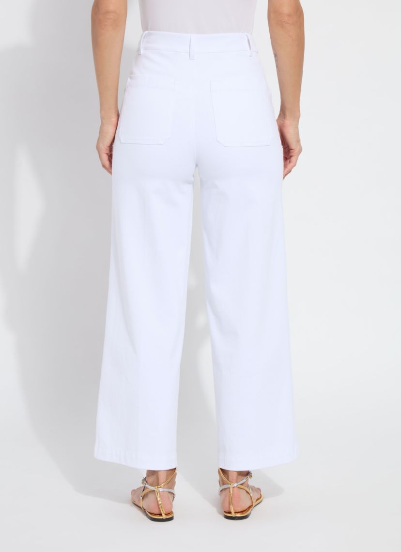 Mallory Sailor Hi Waist Wide Leg Denim
