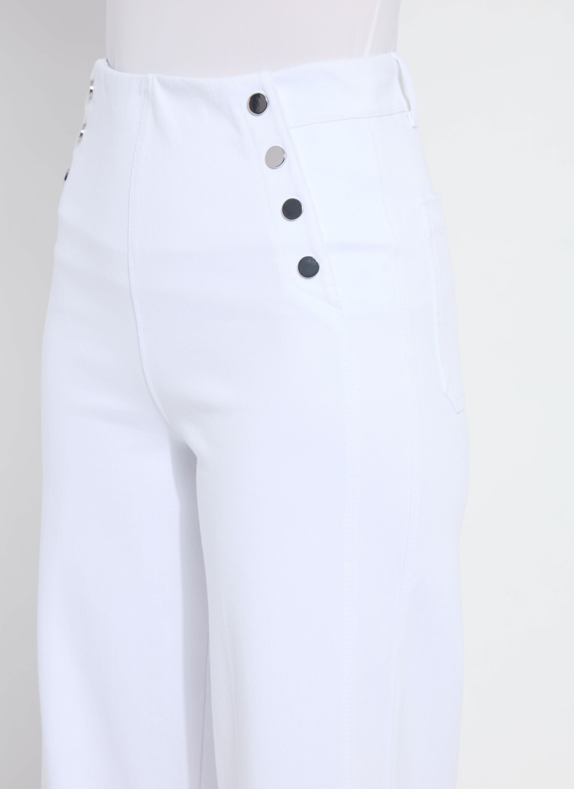 Mallory Sailor Hi Waist Wide Leg Denim