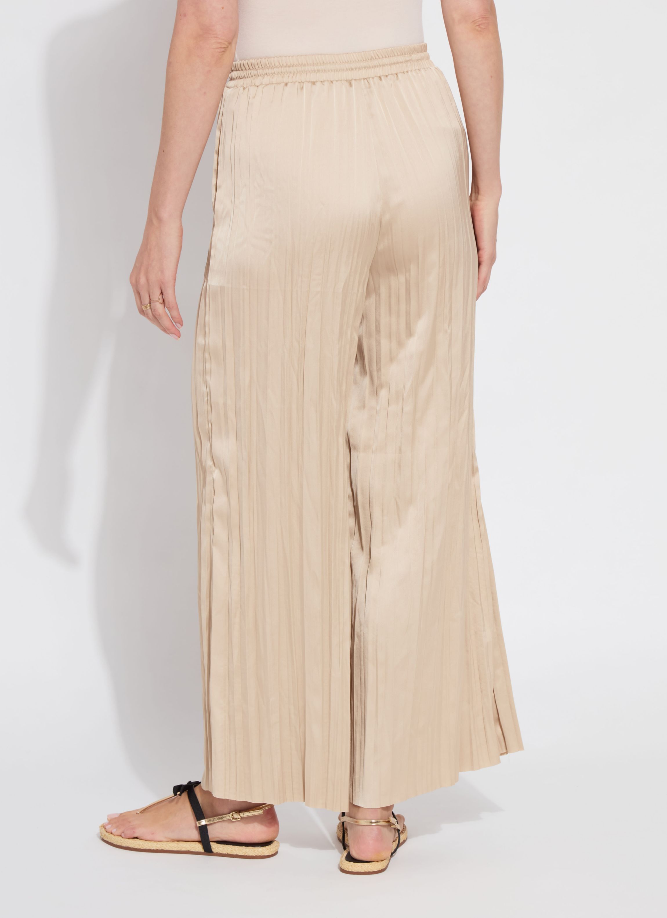 Plus The Packable Pleated Palazzo Pant