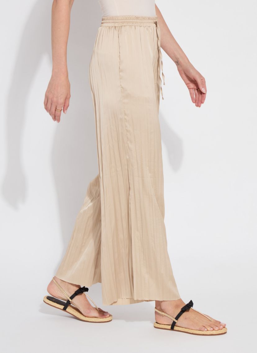 The Packable Pleated Palazzo Pant