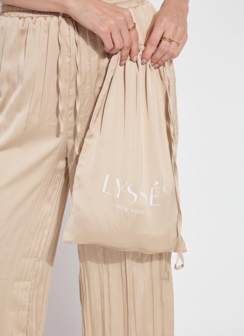 The Packable Pleated Palazzo Pant