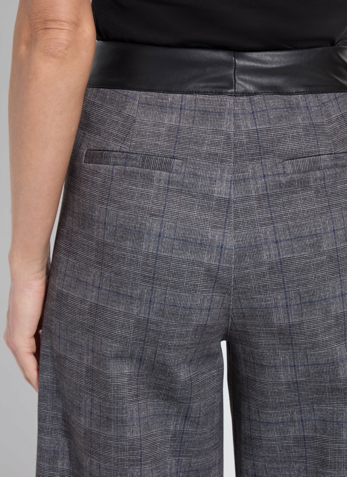 Denver Hi Waist Wide Leg Printed Ponte