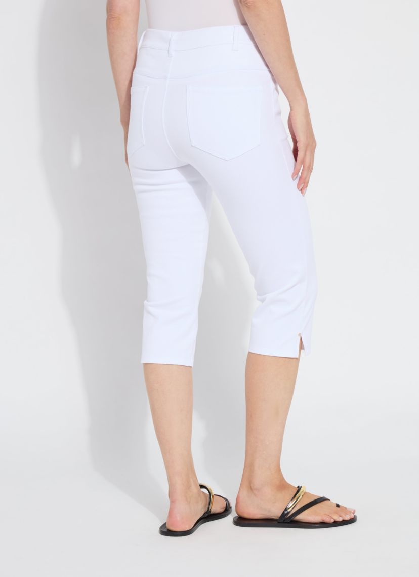Granada Front Pocket Capri Denim
