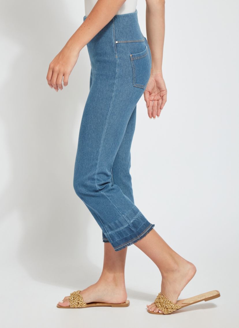 Daria Contrast Hem Denim