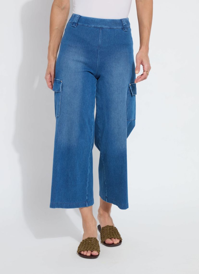 Erin West Utility Wide Leg Crop