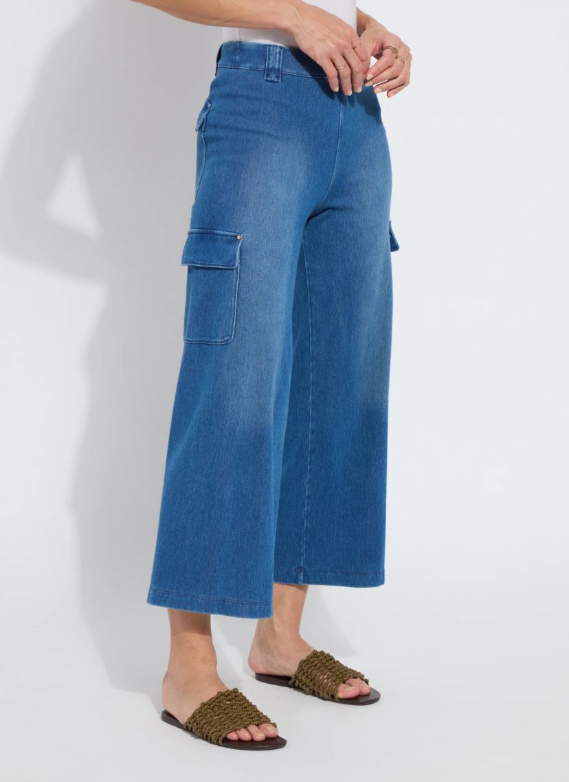 Erin West Utility Wide Leg Crop