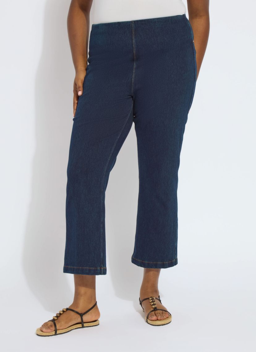 Ankle Denim Baby Boot Curvy