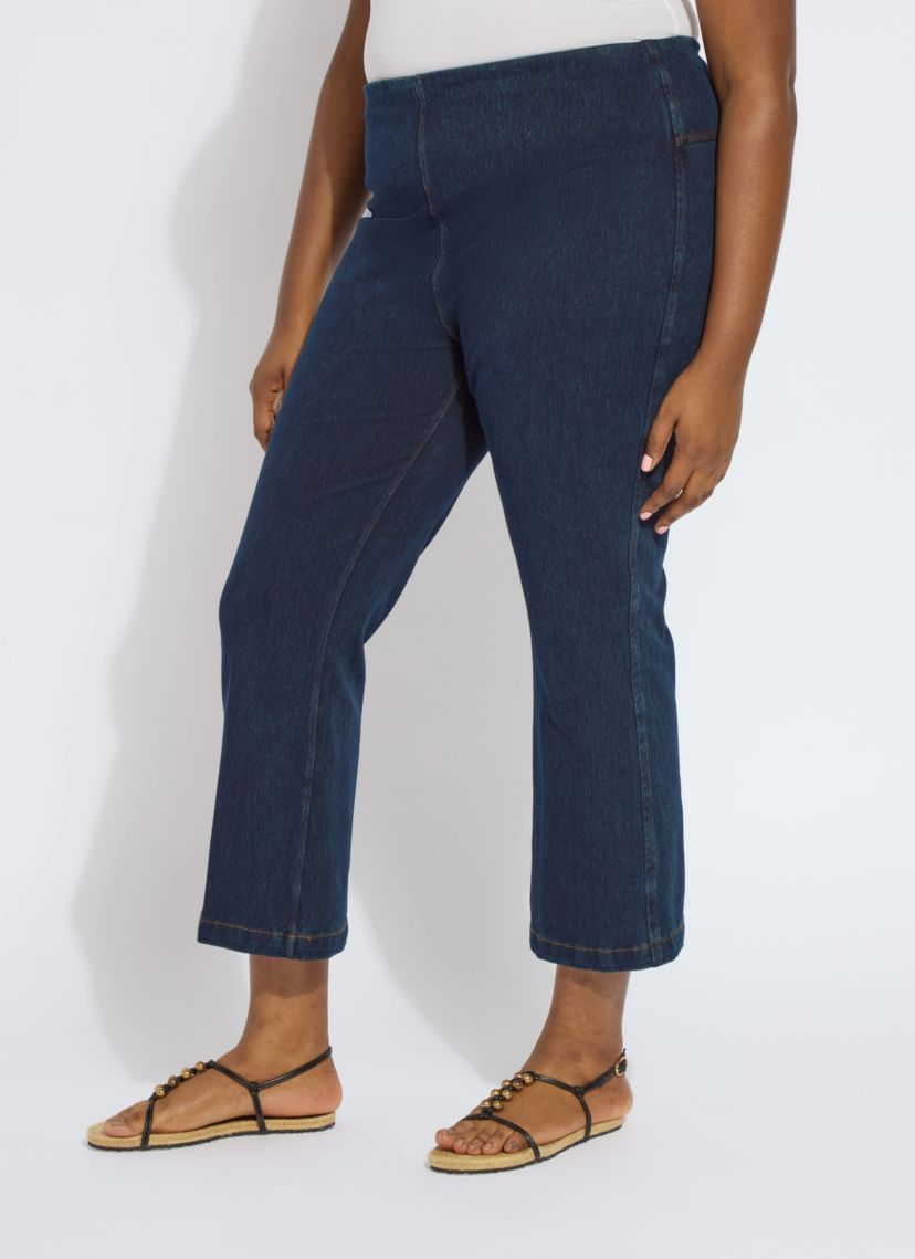 Ankle Denim Baby Boot Curvy
