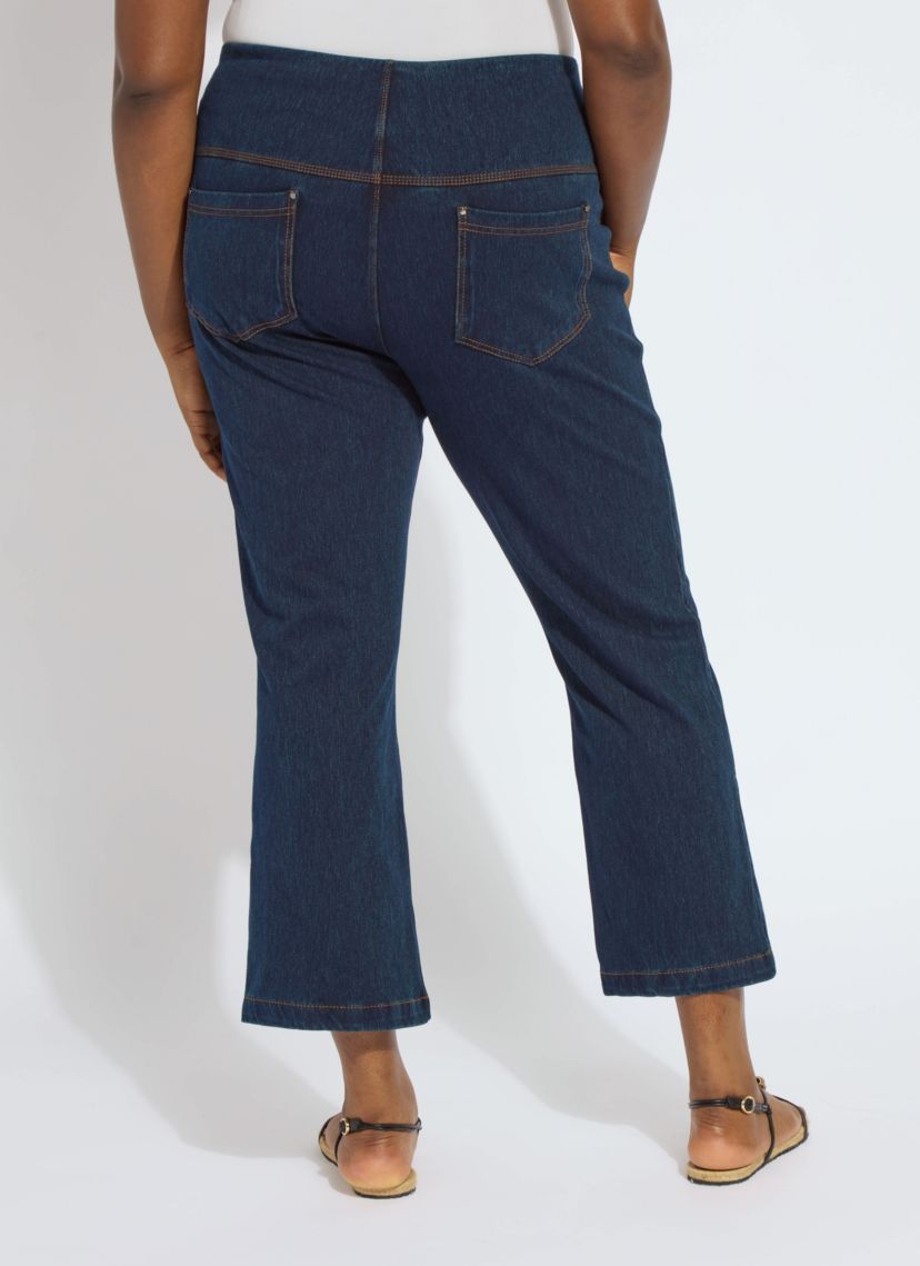 Ankle Denim Baby Boot Curvy