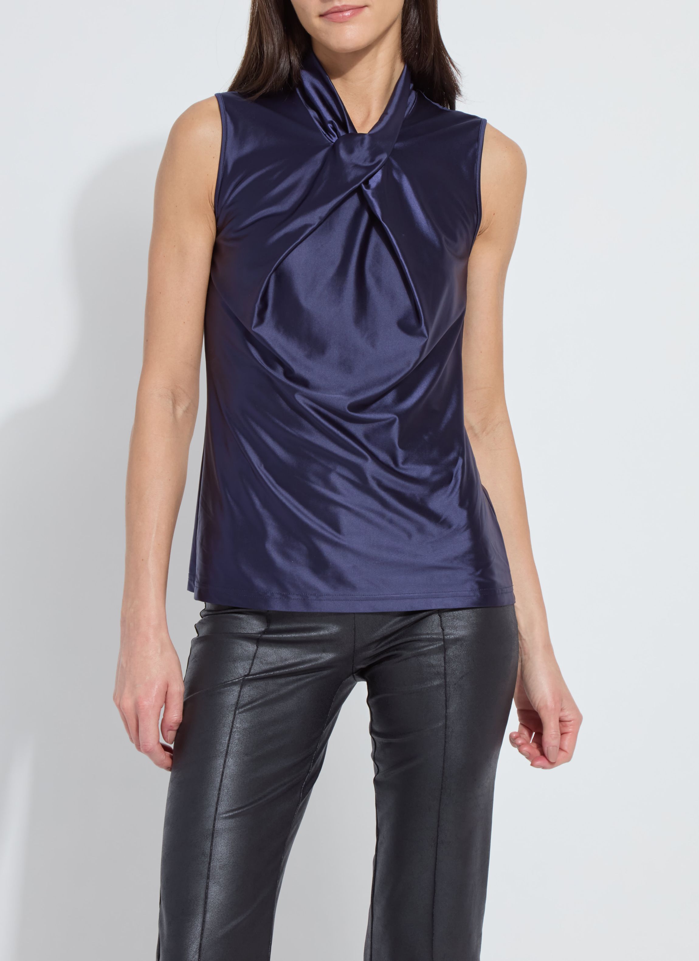 Branca Halter Draped Top