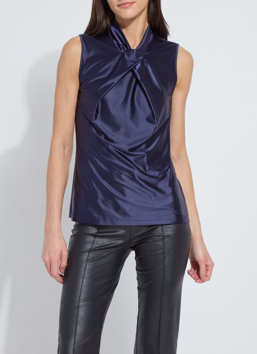 Branca Halter Draped Top