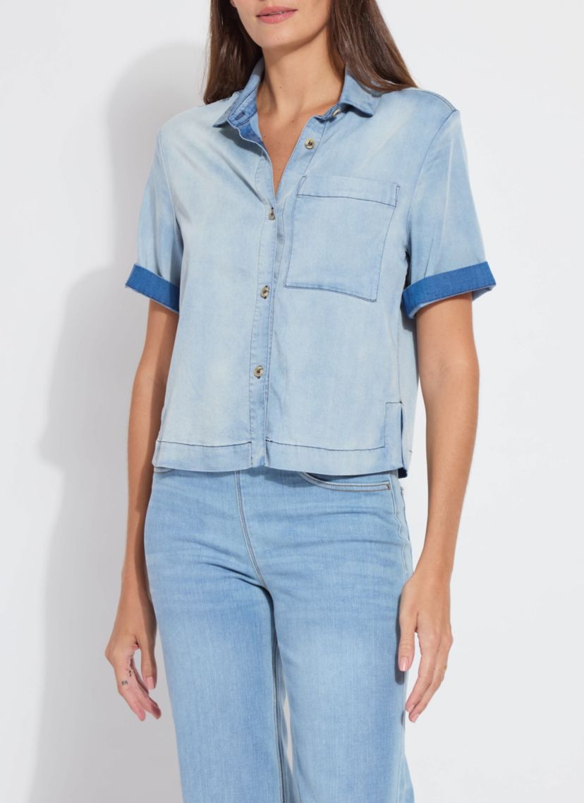 Bianca Chambray Short Sleeve