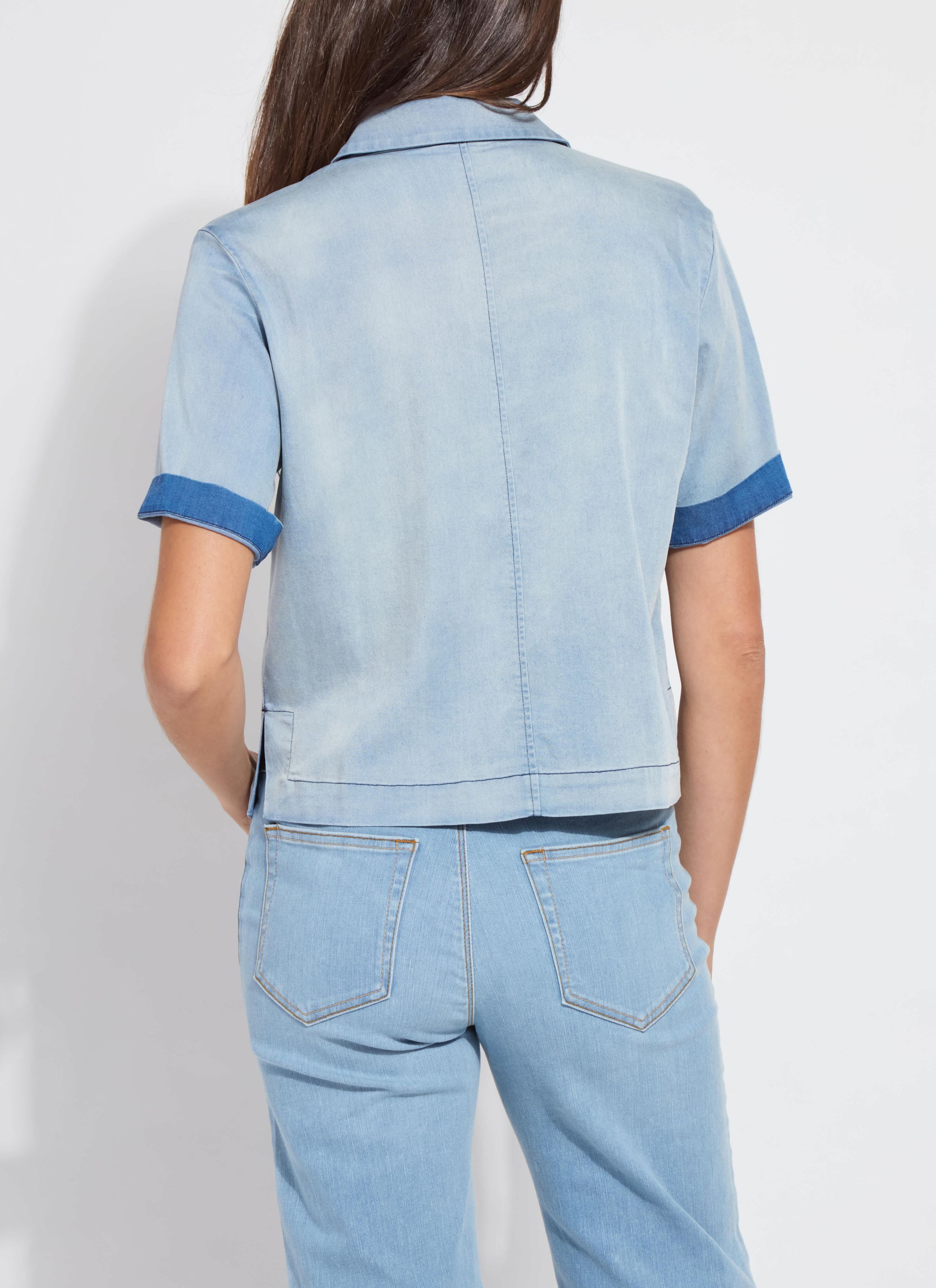Bianca Chambray Short Sleeve